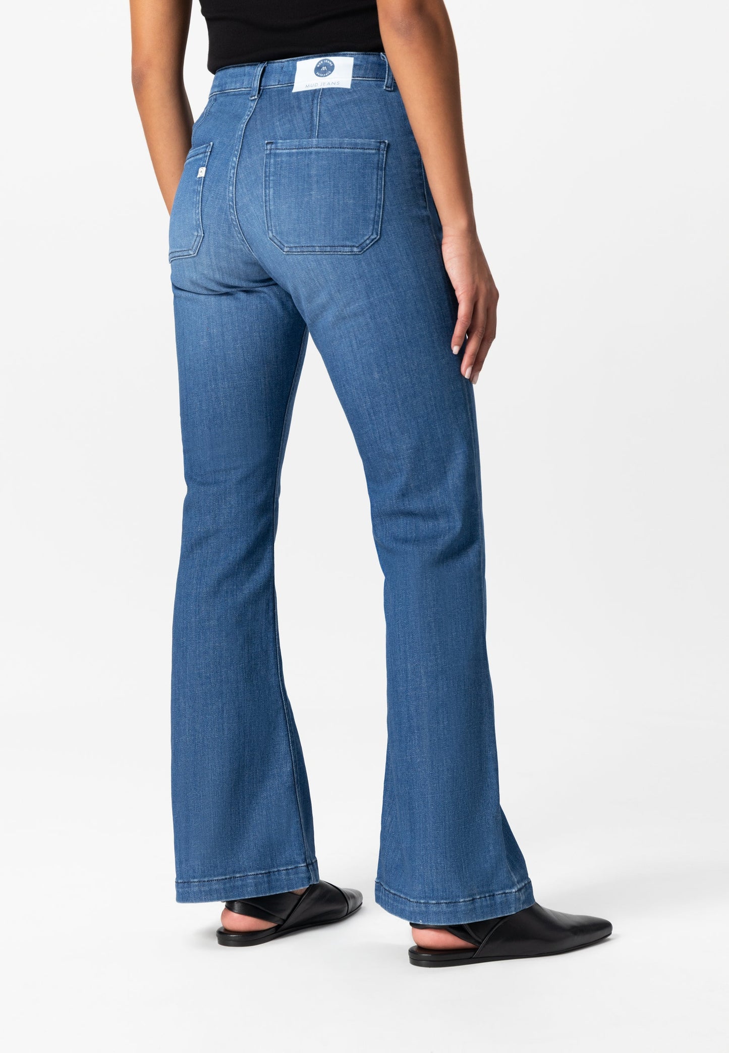 Flared Chique - Authentic Indigo