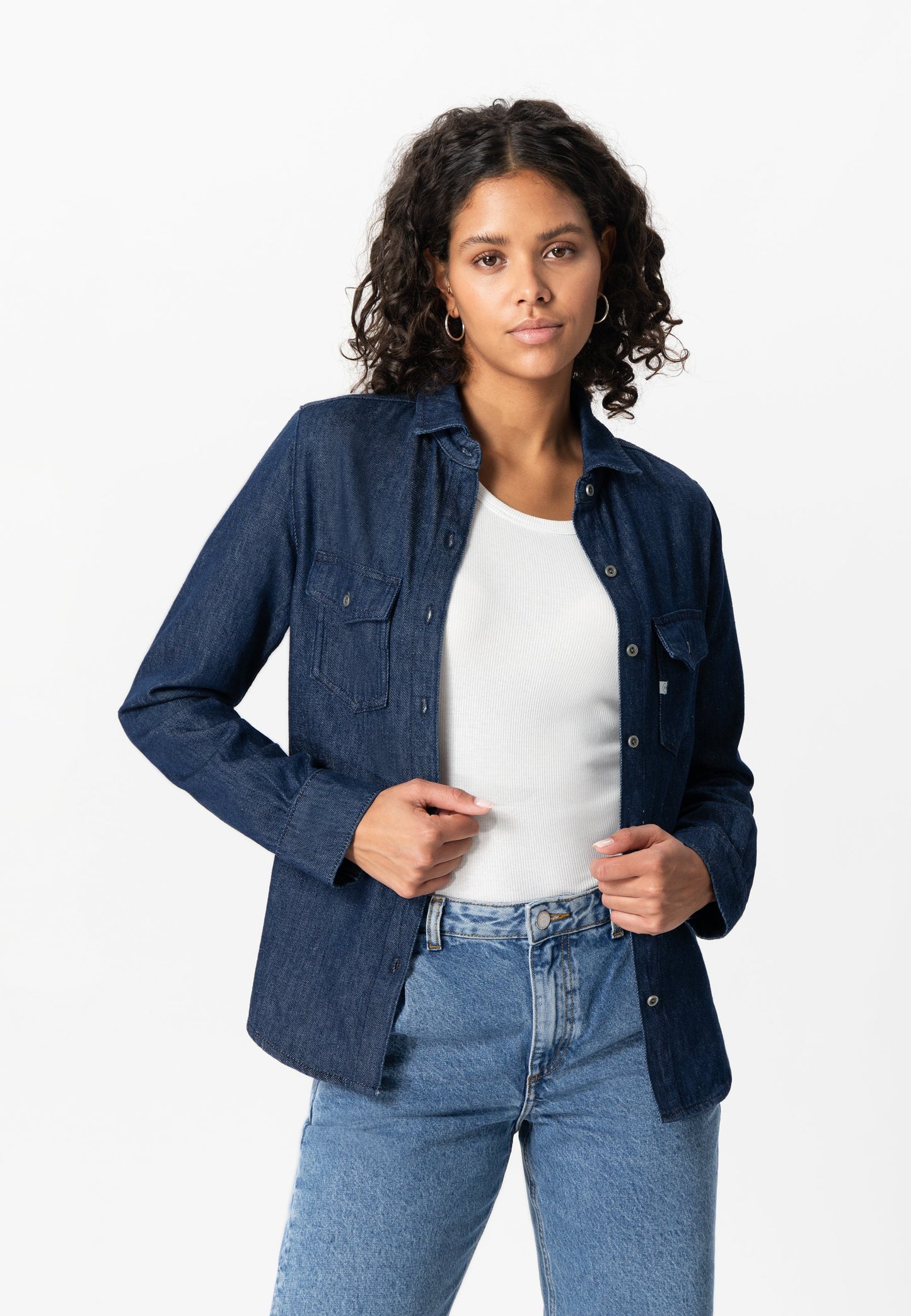 Shirley Shirt - Strong Blue