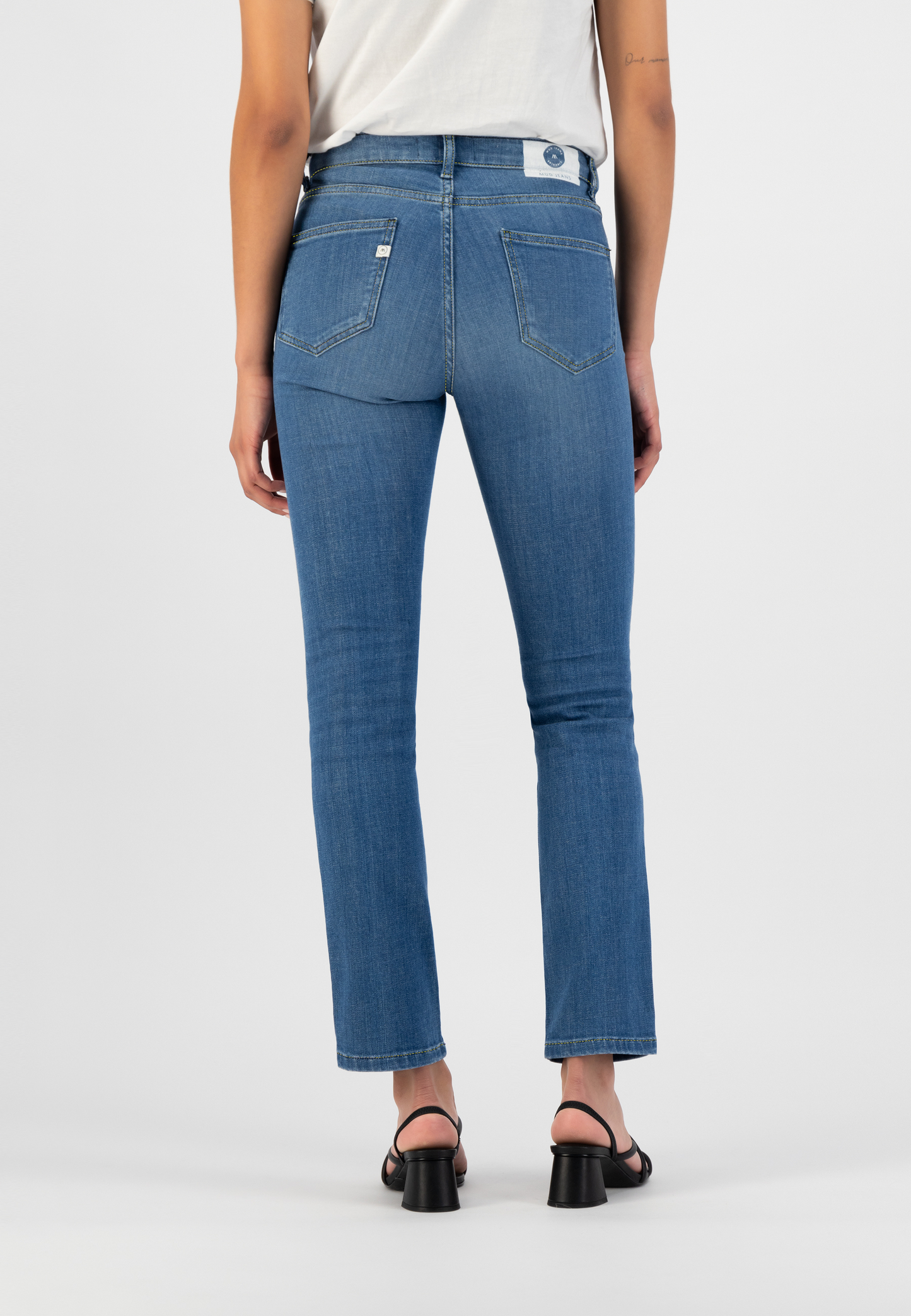 Faye Straight - Authentic Indigo Contrast
