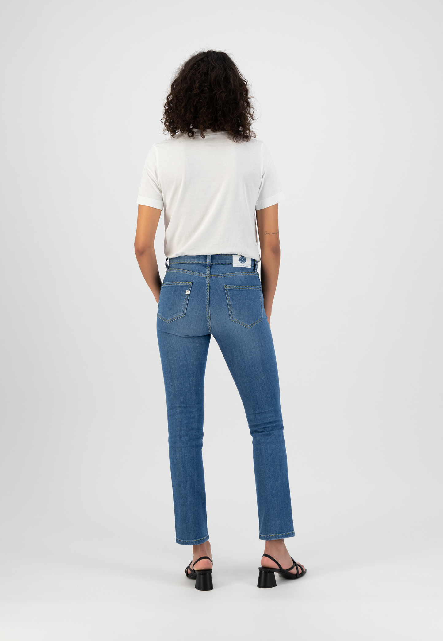 Faye Straight - Authentic Indigo Contrast