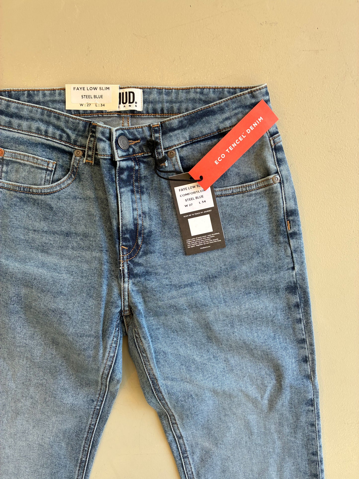 Faye Low Slim - Steel Blue