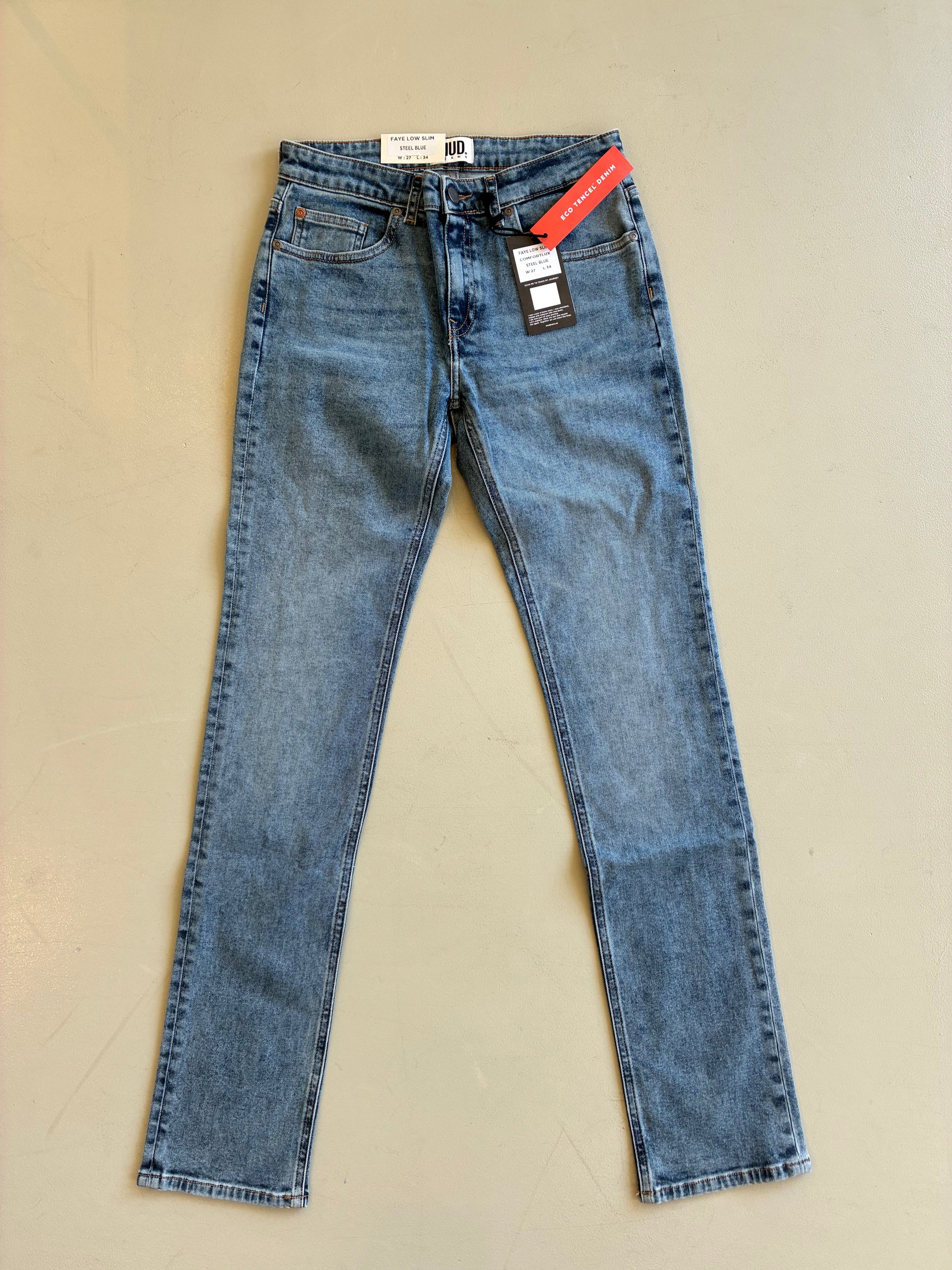 Faye Low Slim - Steel Blue