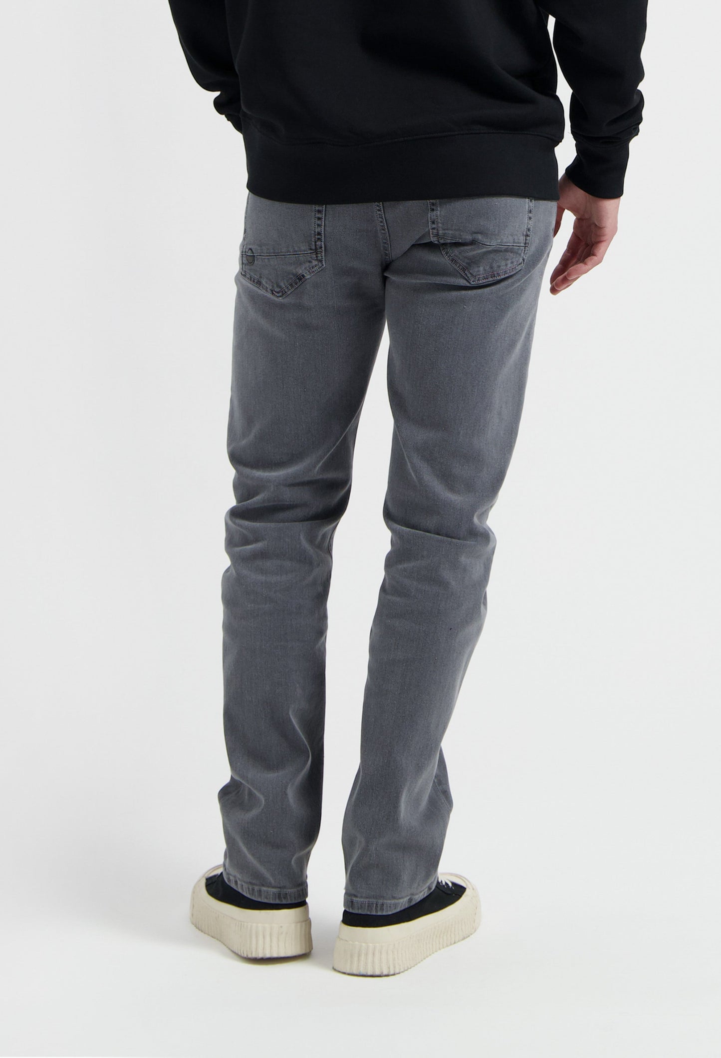 Bryce Mid Straight - Light Grey