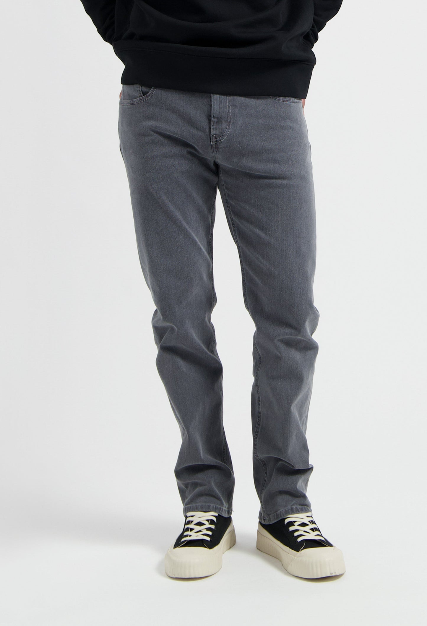 Bryce Mid Straight - Light Grey