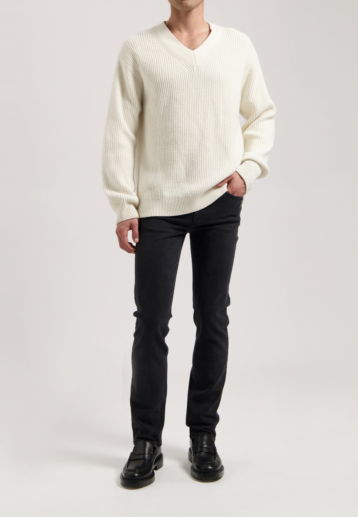 Bryce Mid Straight - Stone Black
