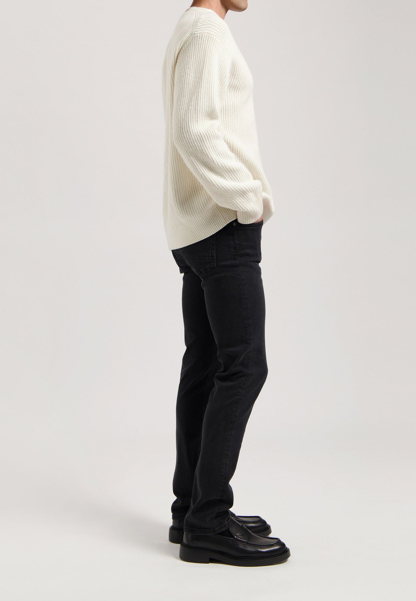 Bryce Mid Straight - Stone Black