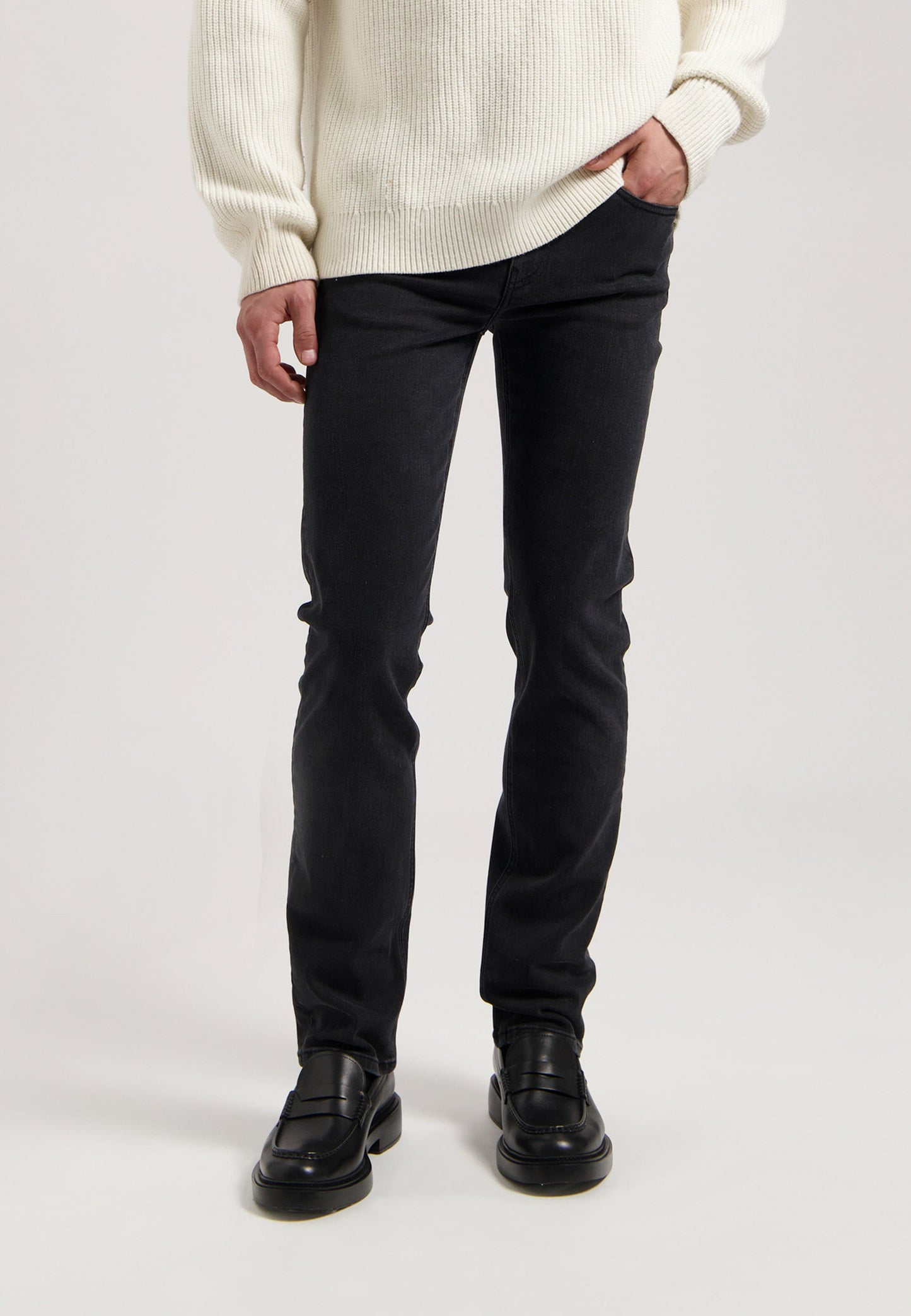 Bryce Mid Straight - Stone Black