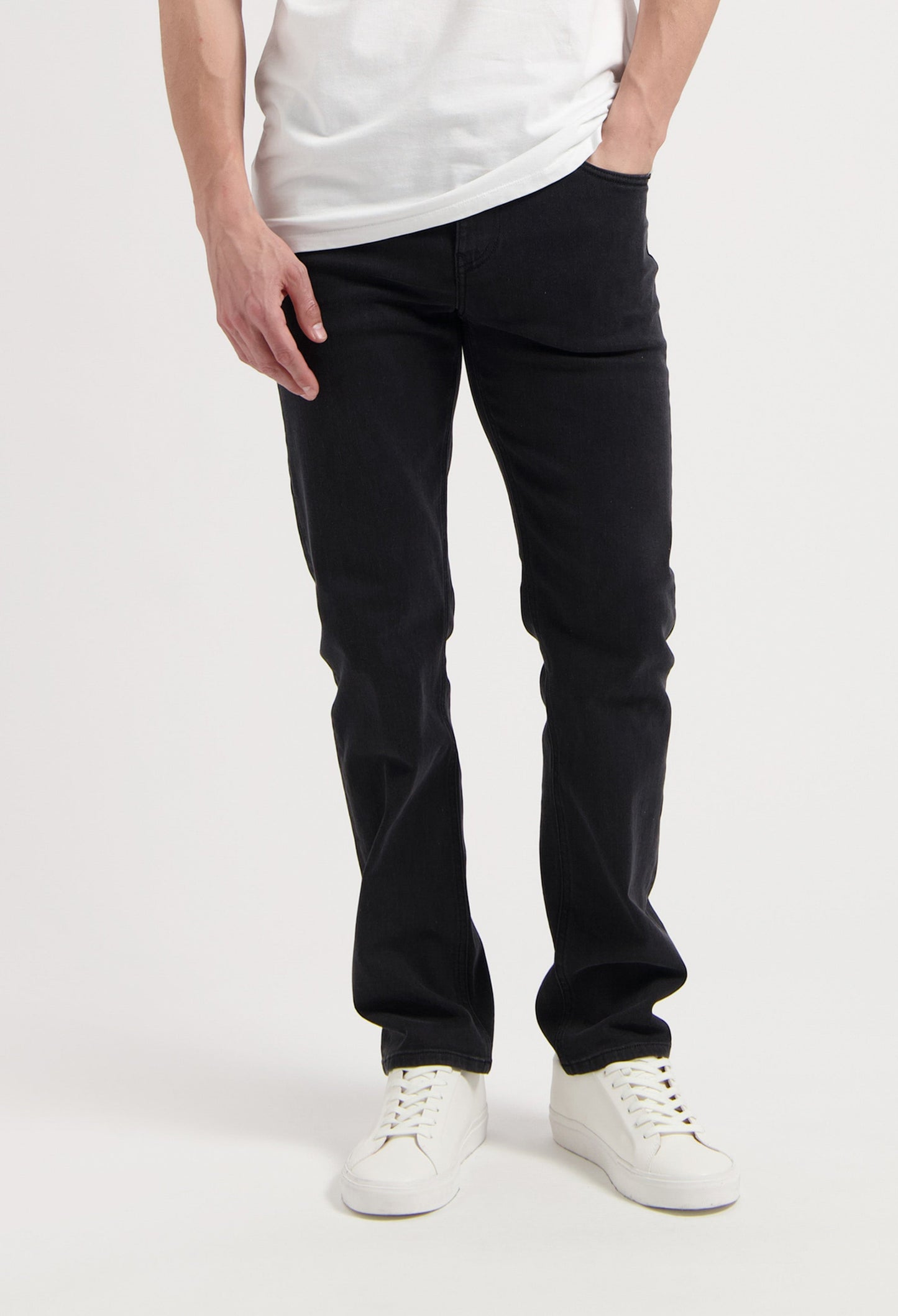 Bryce Mid Straight - Stone Black