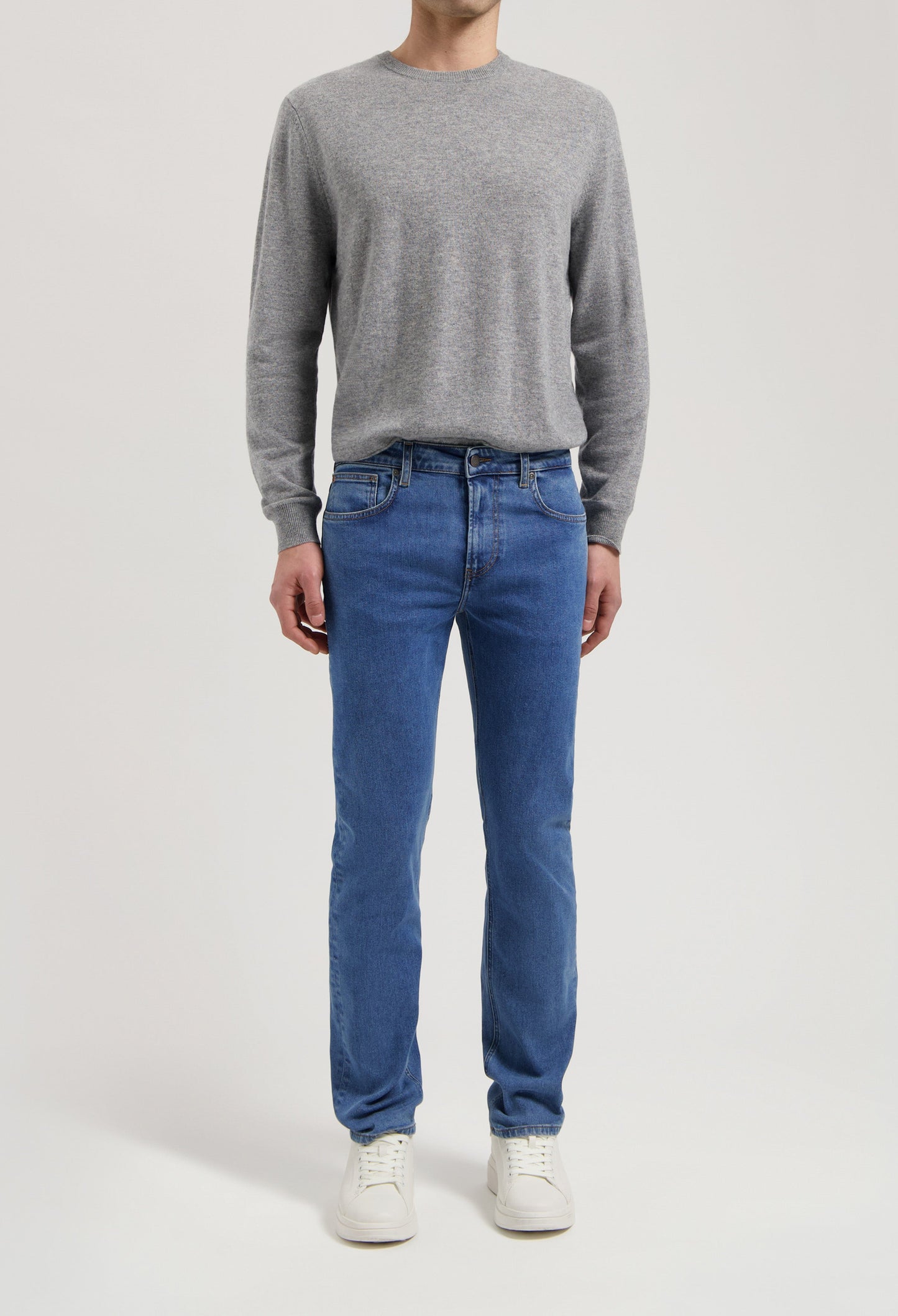 Bryce Mid Straight - Stone Vintage
