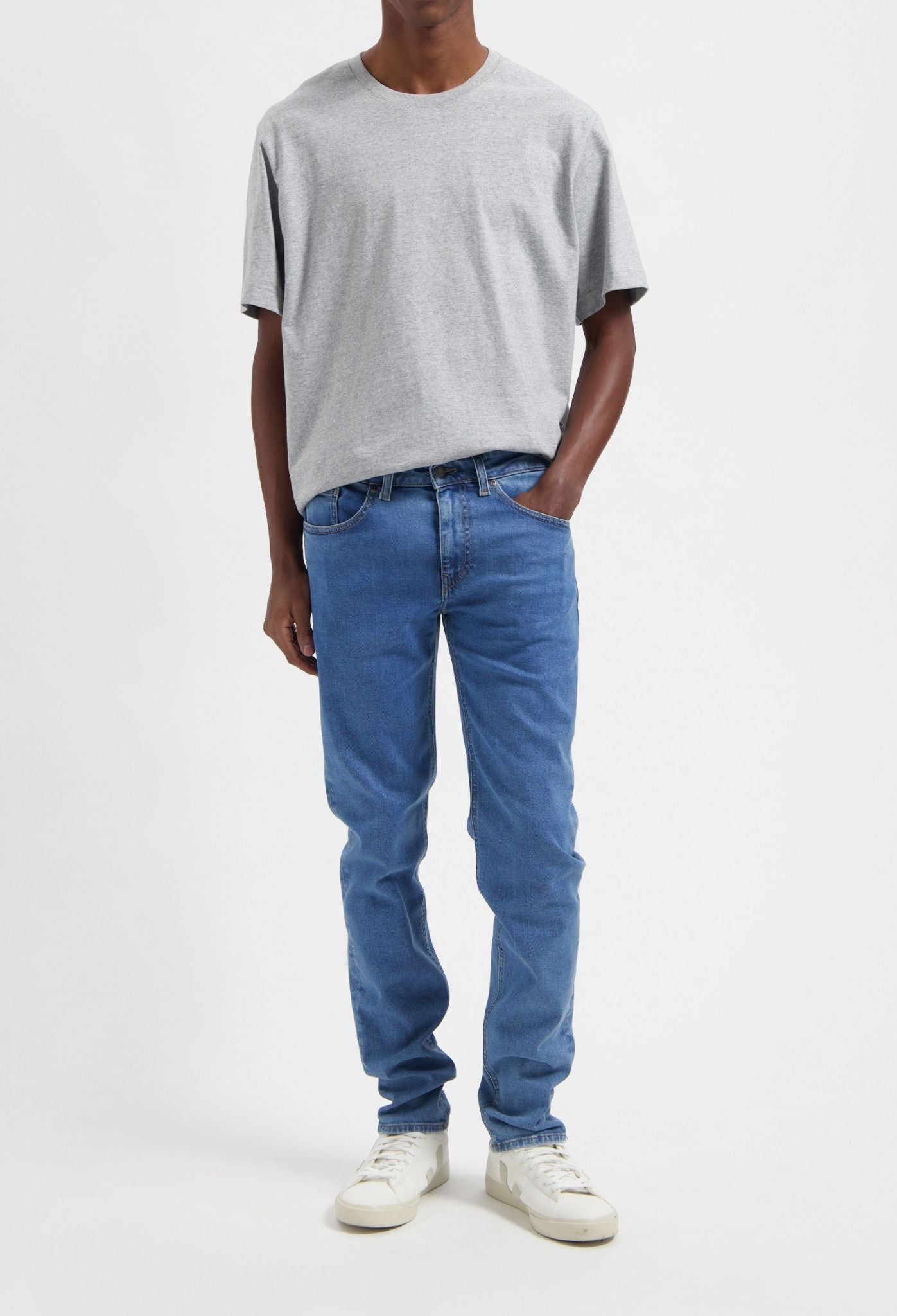 Dunn Low Tapered - Stone Vintage