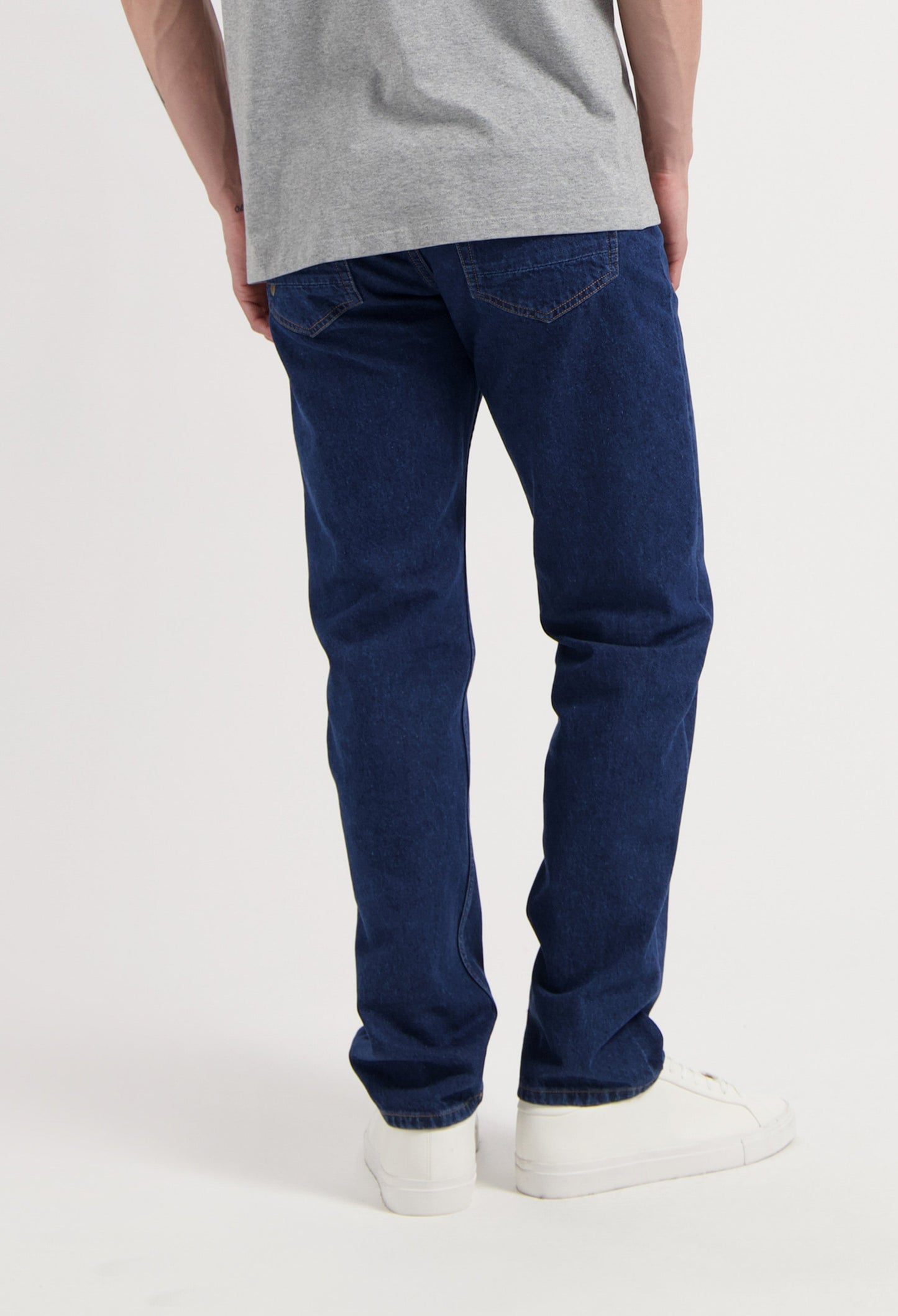 John Mid Straight - Stone Indigo