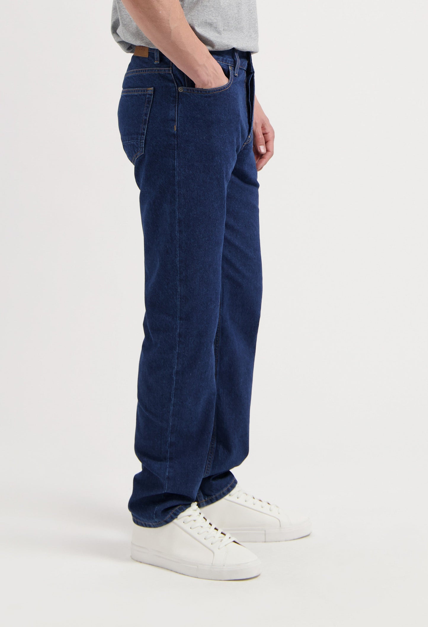 John Mid Straight - Stone Indigo