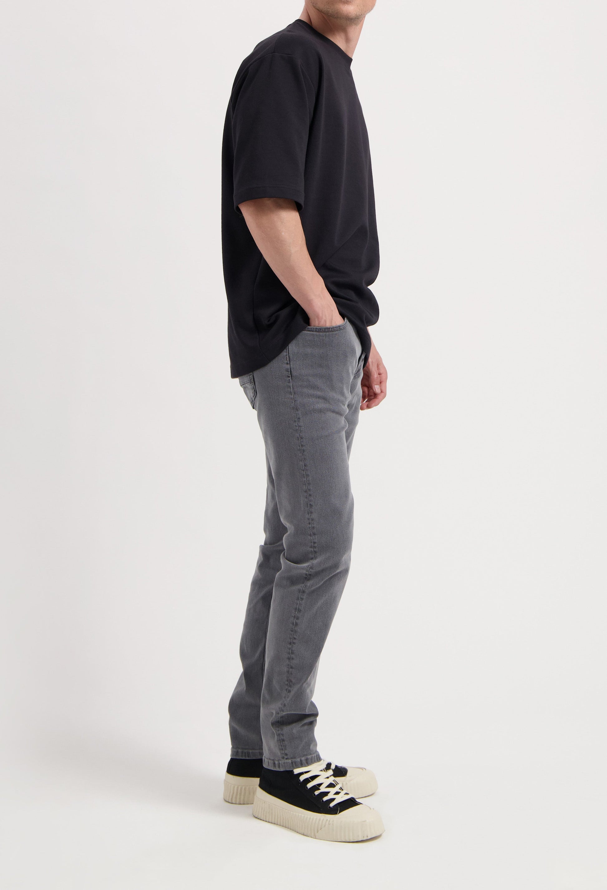 Rick Mid Slim - Light Grey