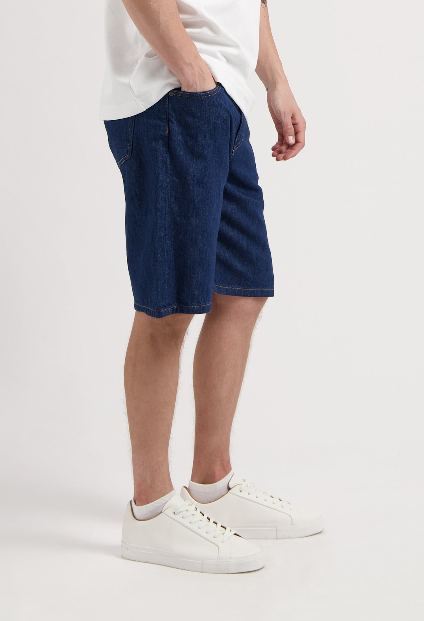 James Denim Short - Stone Indigo