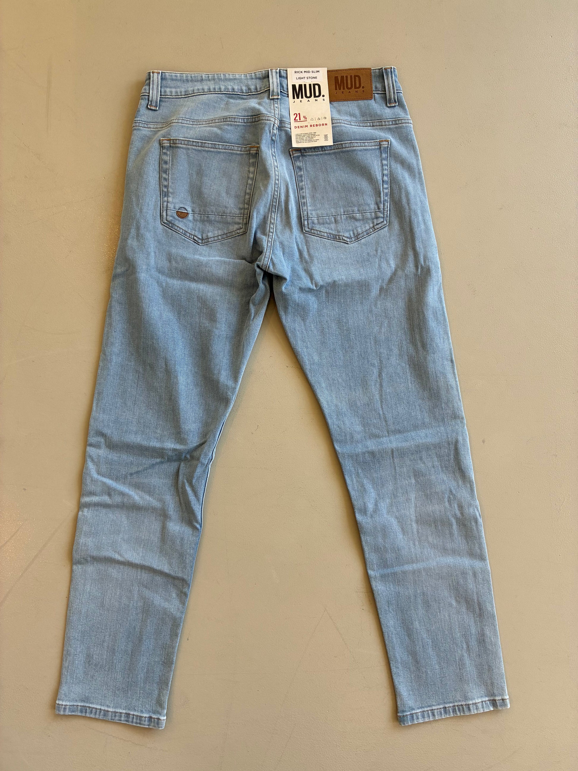 Rick Mid Slim - Light Stone