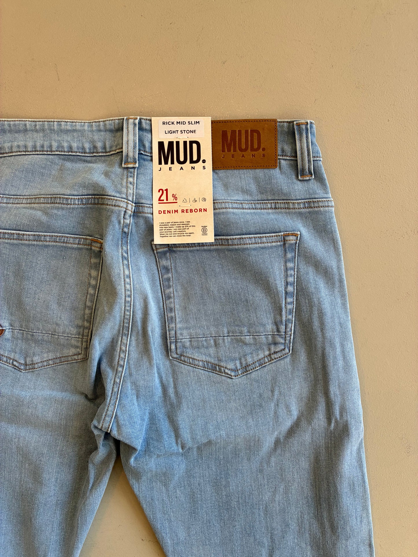 Rick Mid Slim - Light Stone