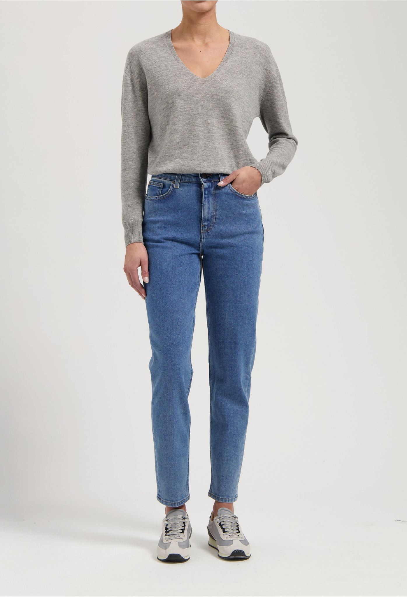 Mams High Tapered - Stone Vintage