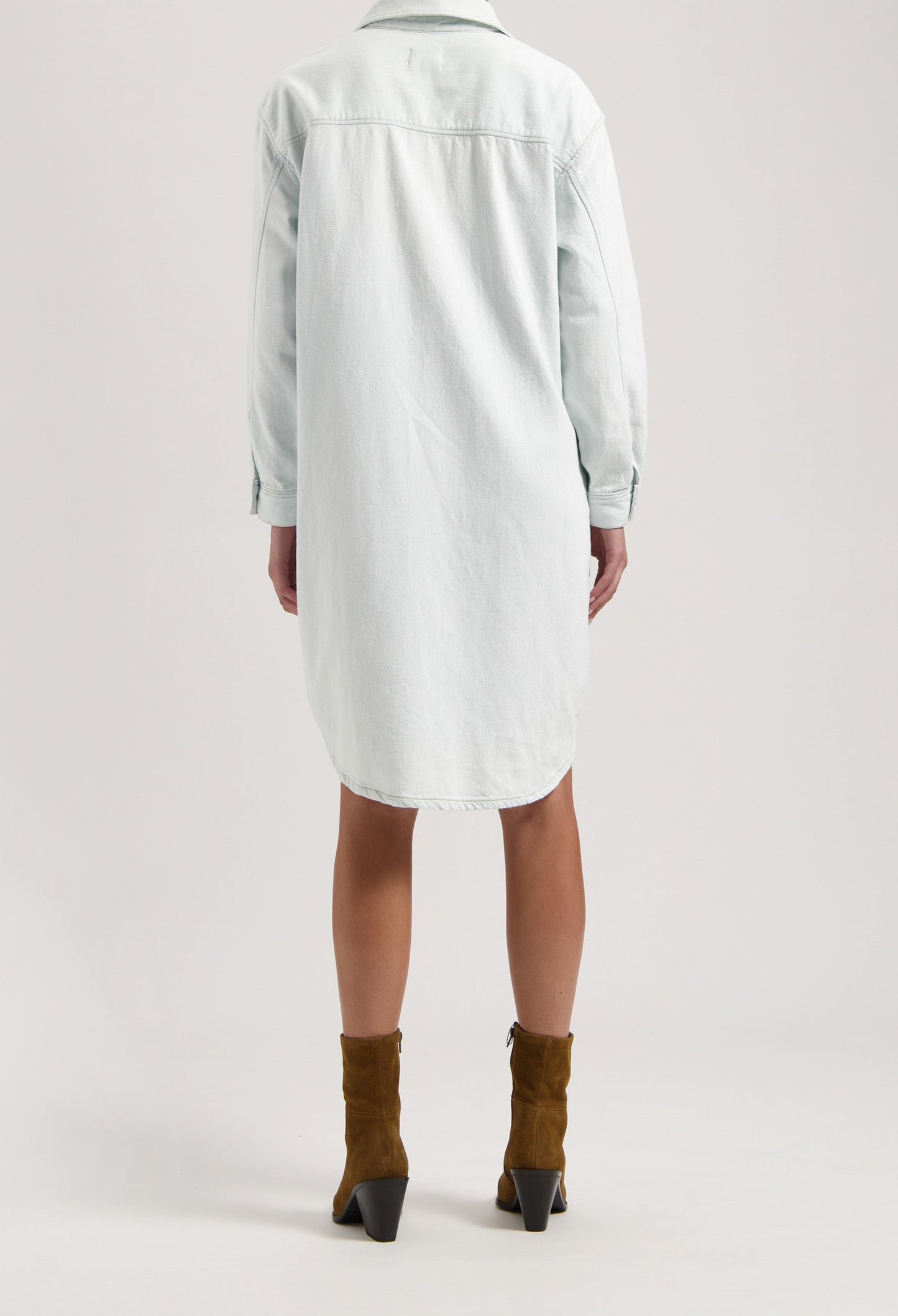 Ella Denim Dress - Sun Stone