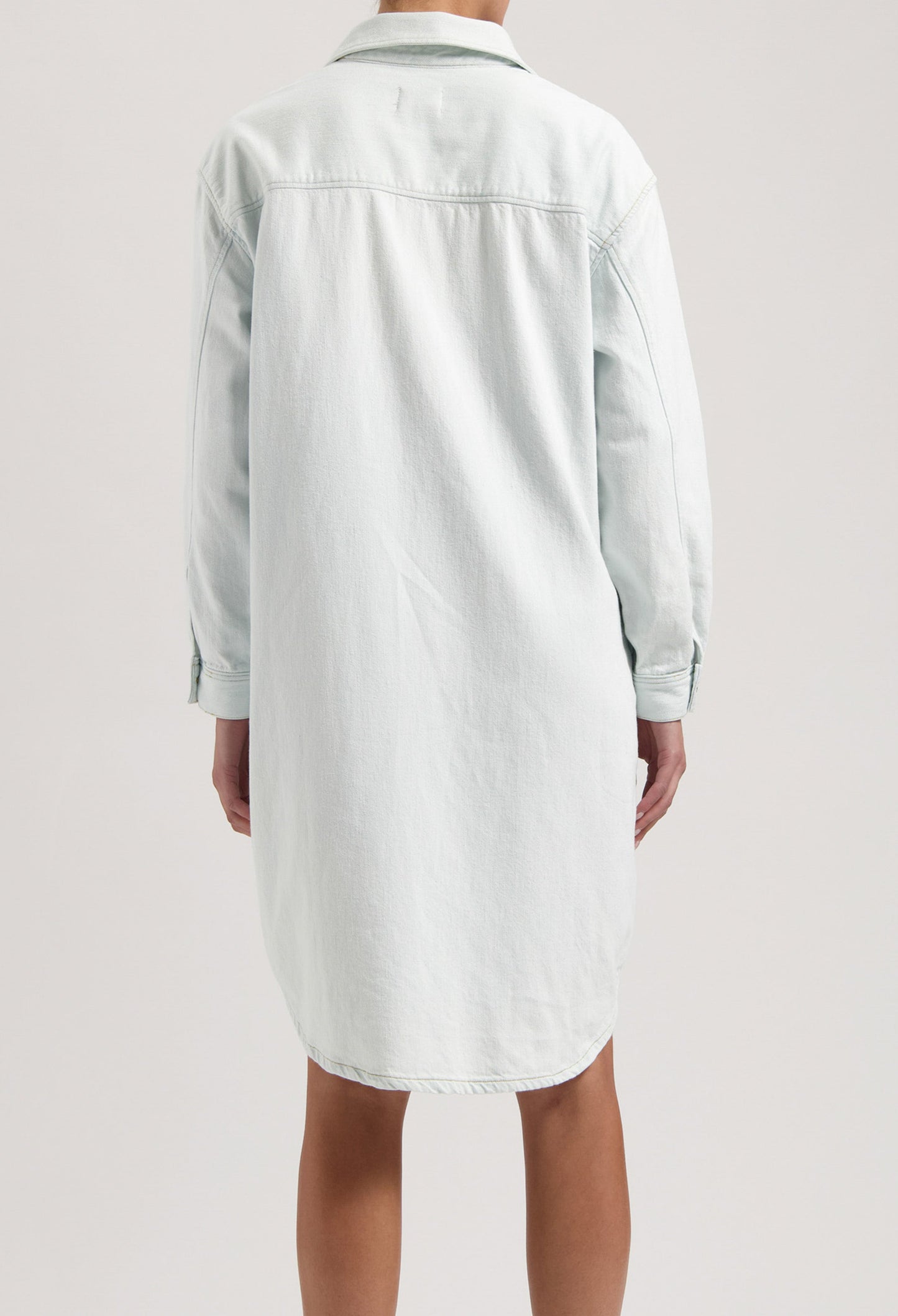 Ella Denim Dress - Sun Stone