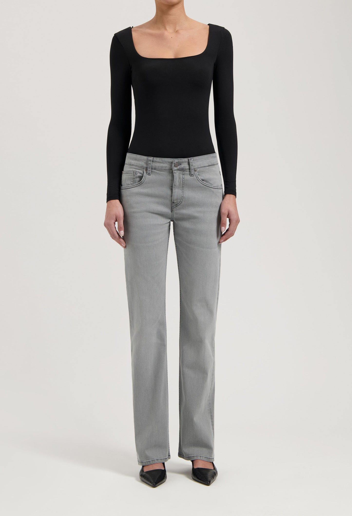 Carry Mid Straight - Light Grey