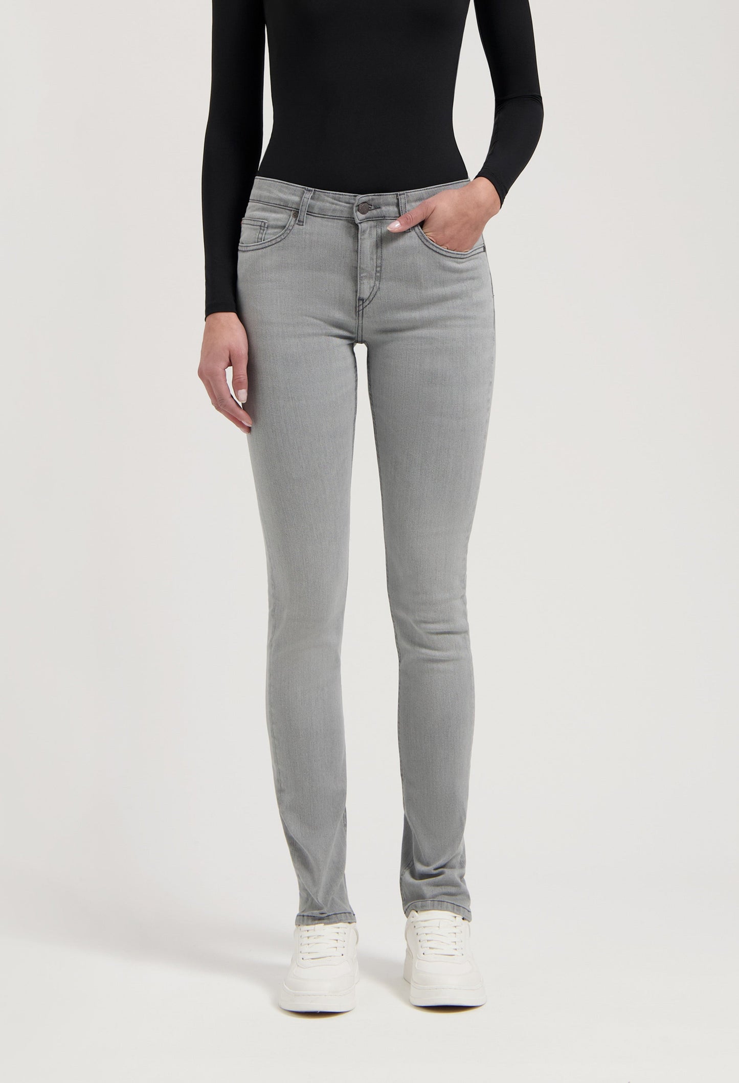 Faye Low Slim - Light Grey
