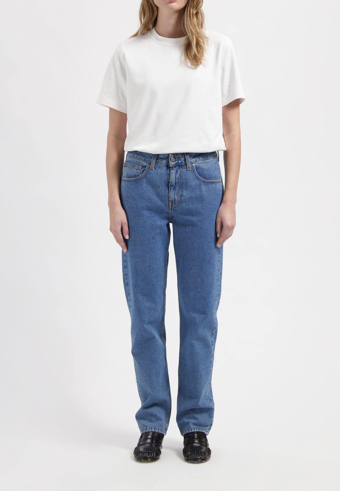 Go Mid Straight - Stone Vintage