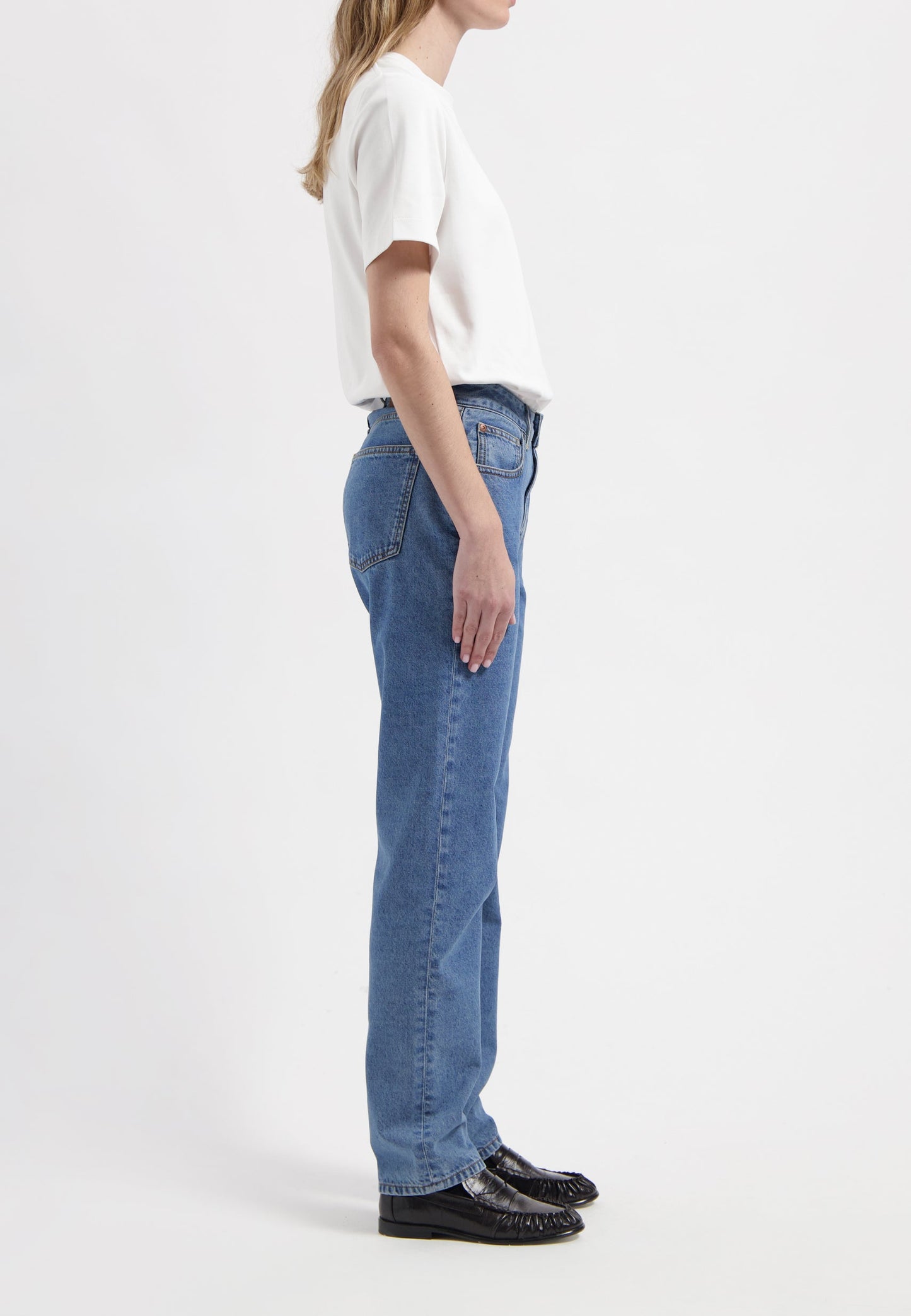 Go Mid Straight - Stone Vintage