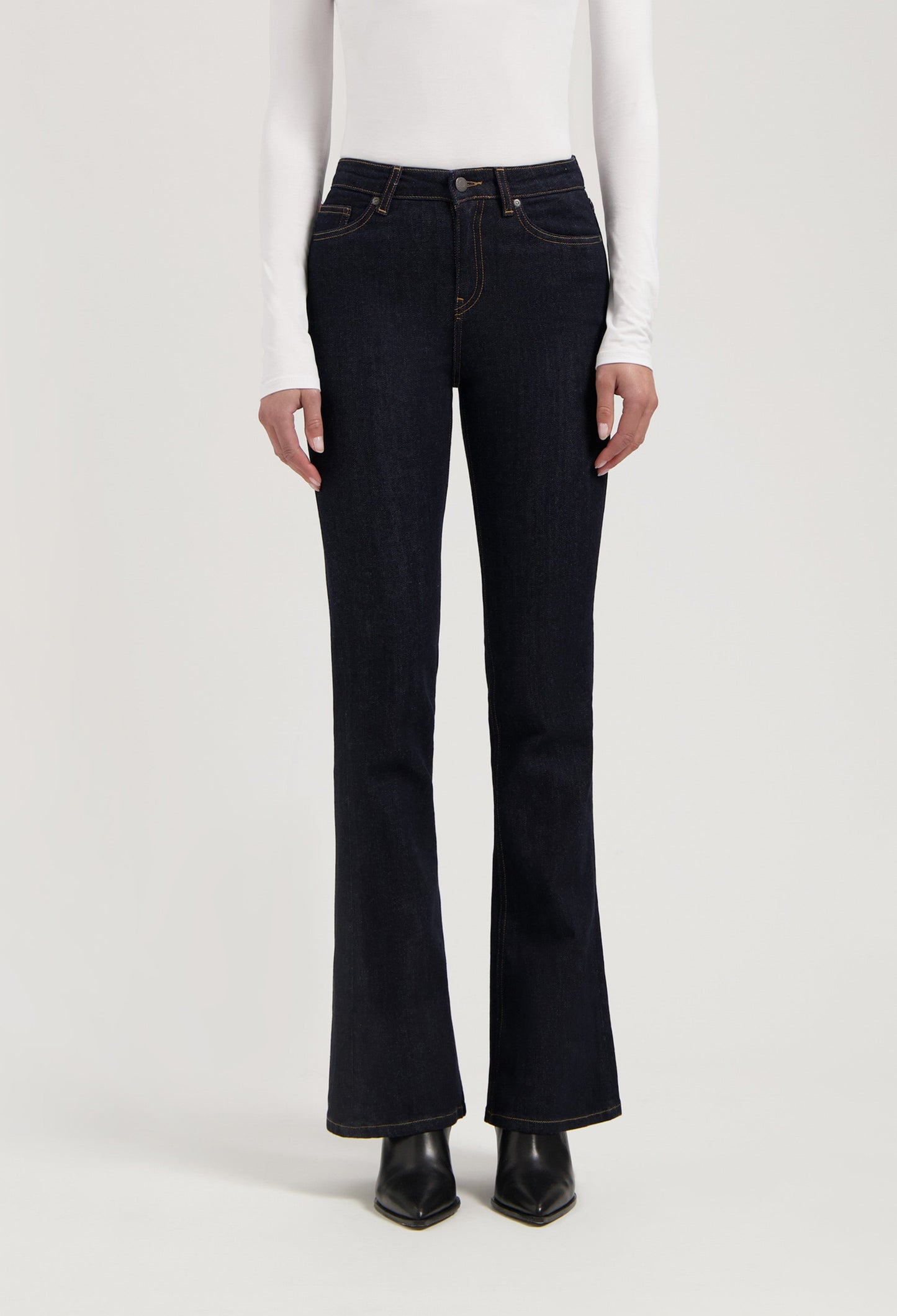 Isy High Flared - Strong Blue