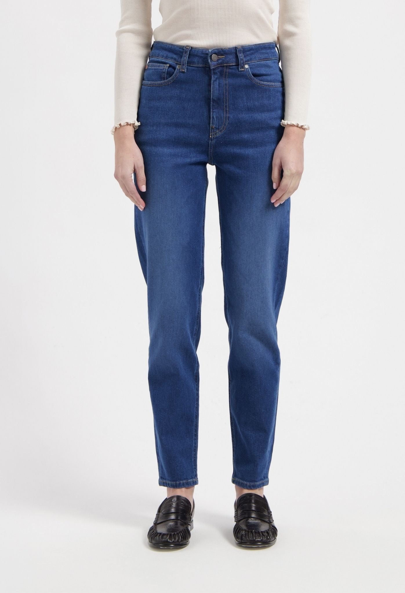 Mams High Tapered - Stone Indigo