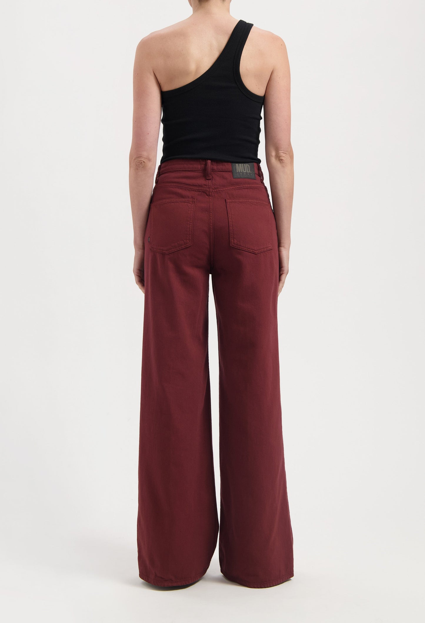 Sara High Loose Flow - Burgundy