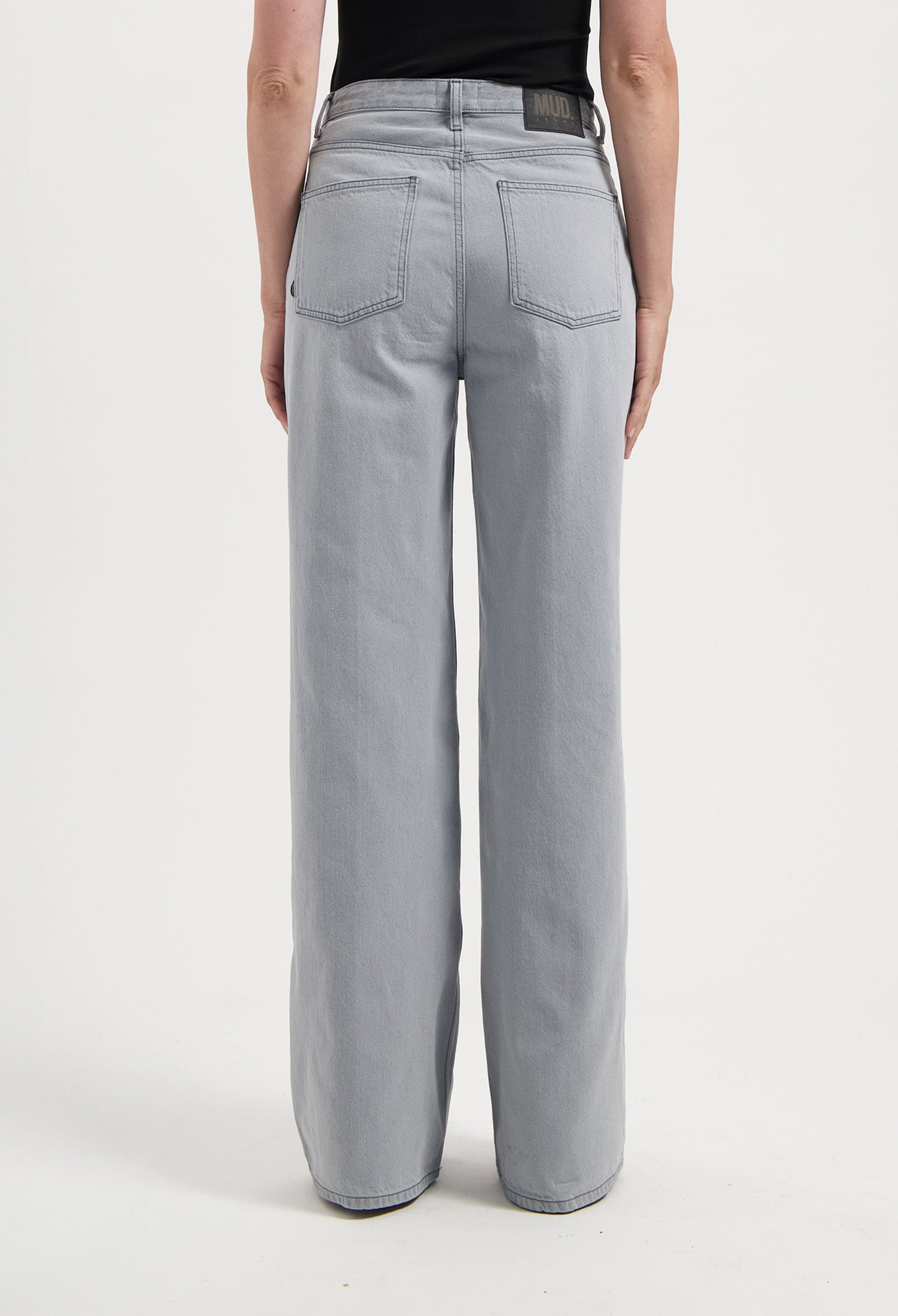 Sara High Loose - Light Grey
