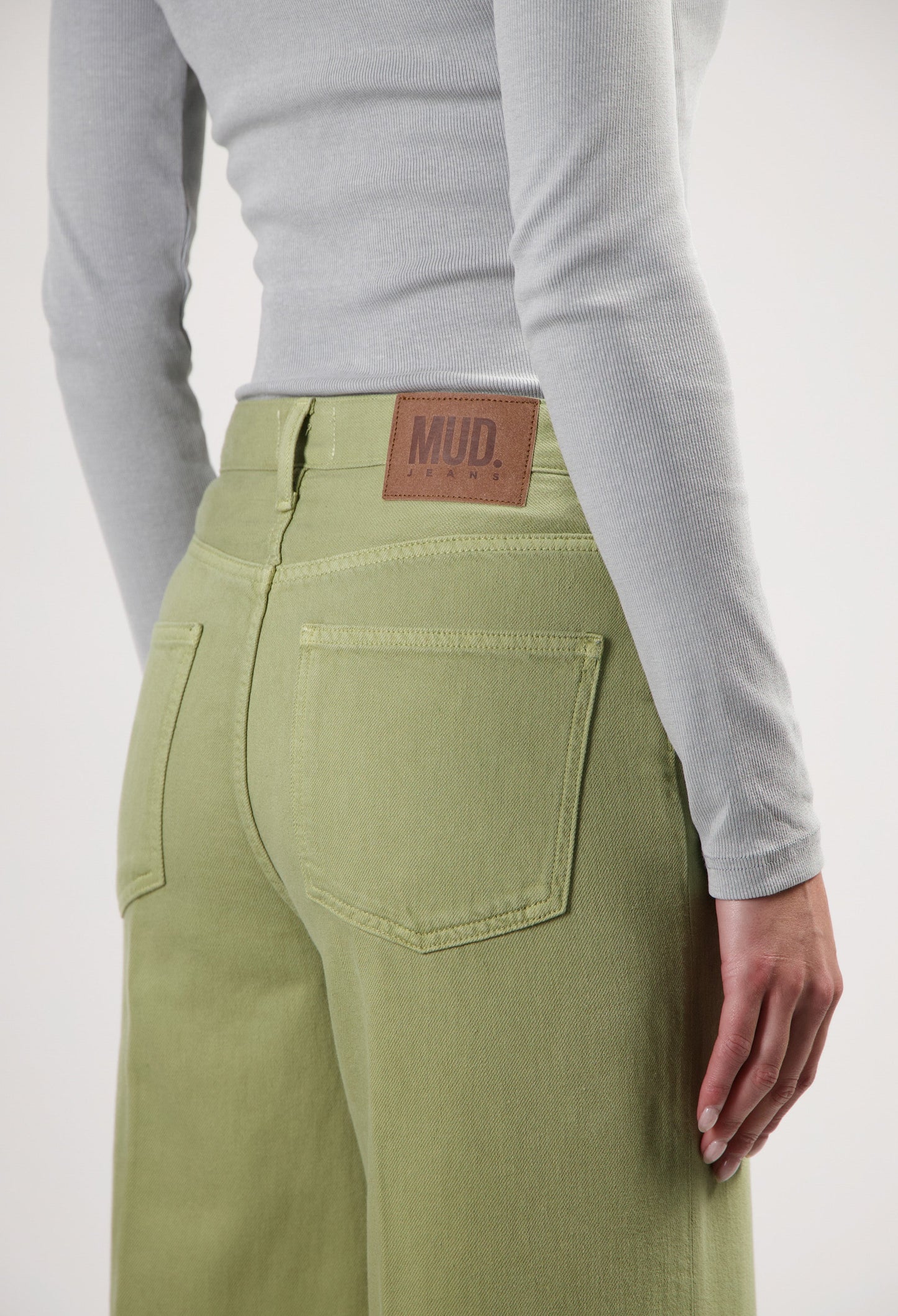 Sara High Loose Flow - Olive