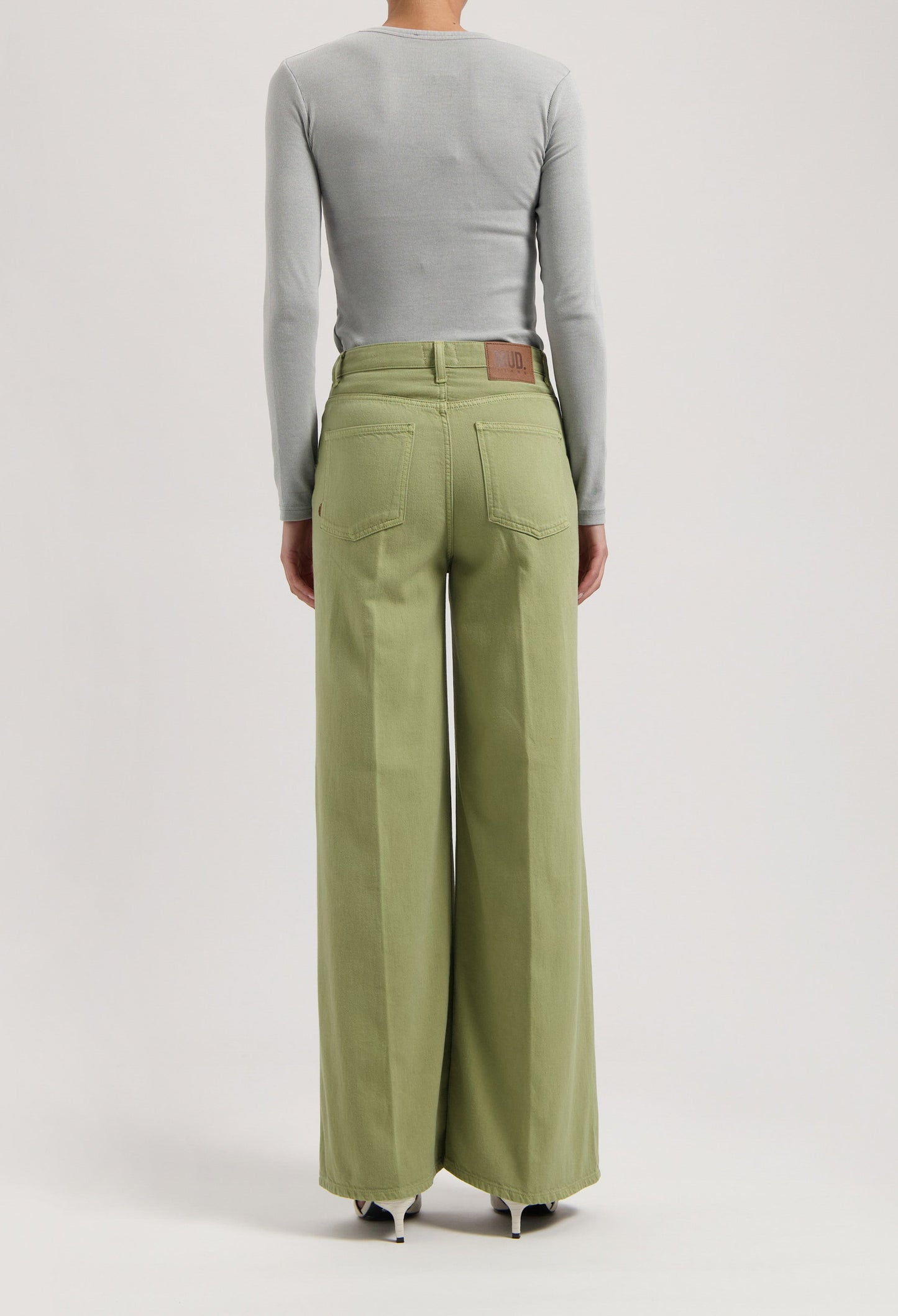 Sara High Loose Flow - Olive