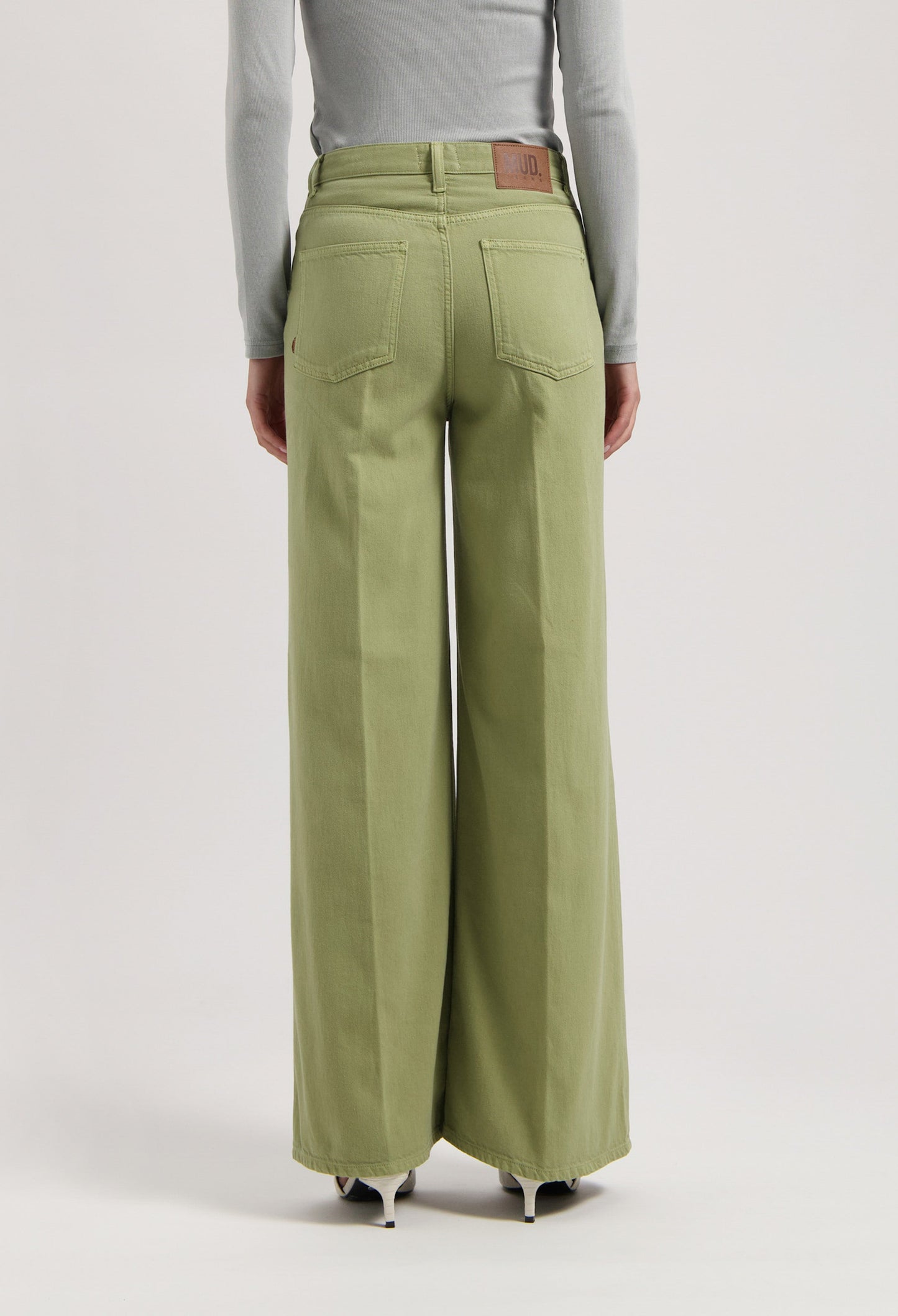 Sara High Loose Flow - Olive