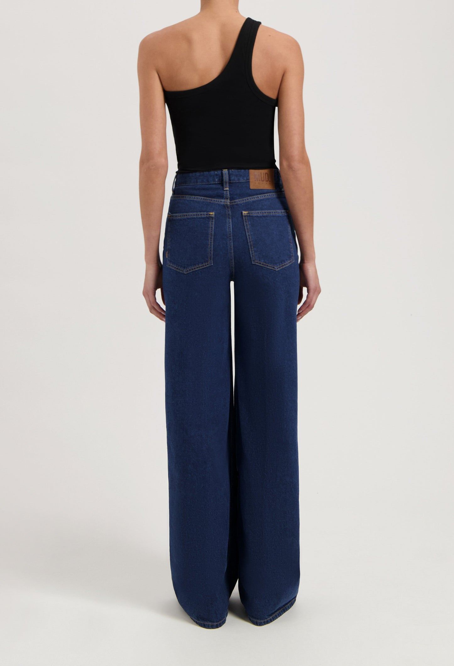 Sara High Loose - Stone Indigo