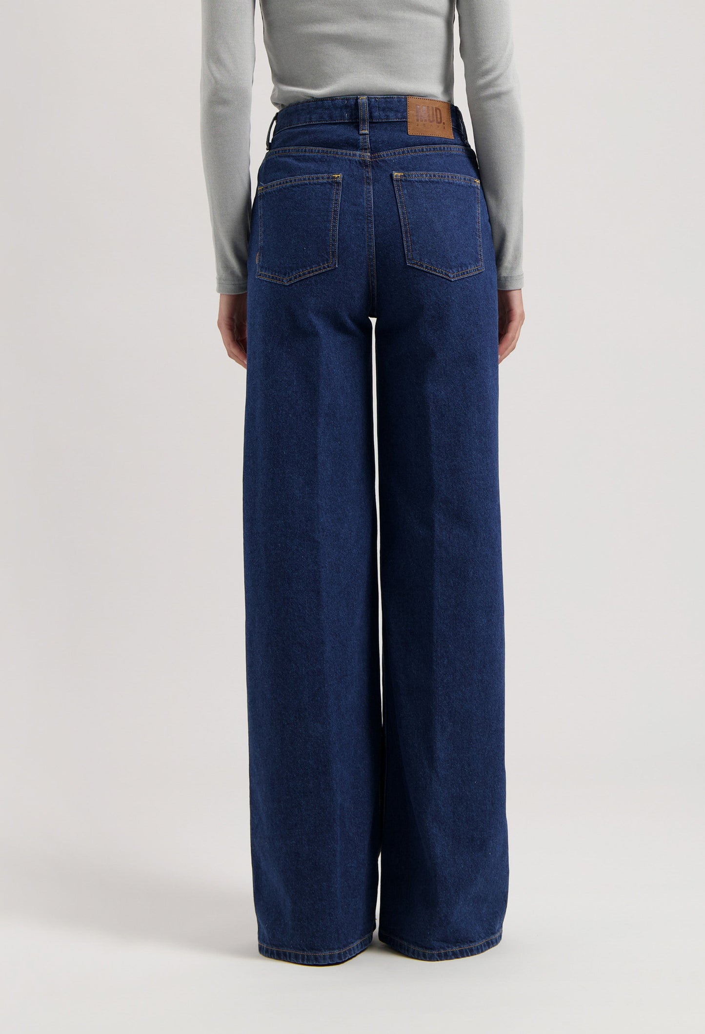 Sara High Loose - Stone Indigo