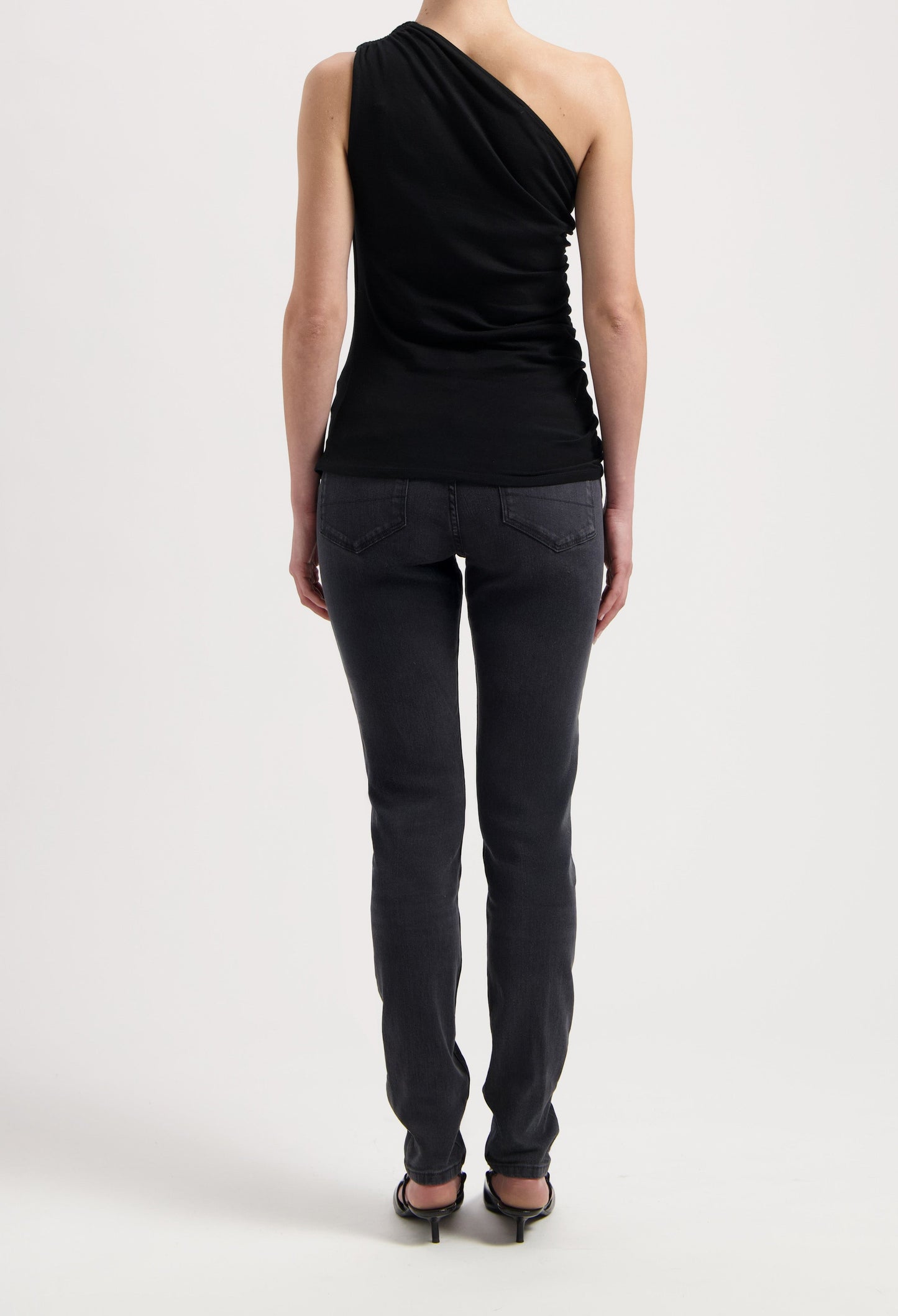 Skyler Mid Skinny - Authentic Black