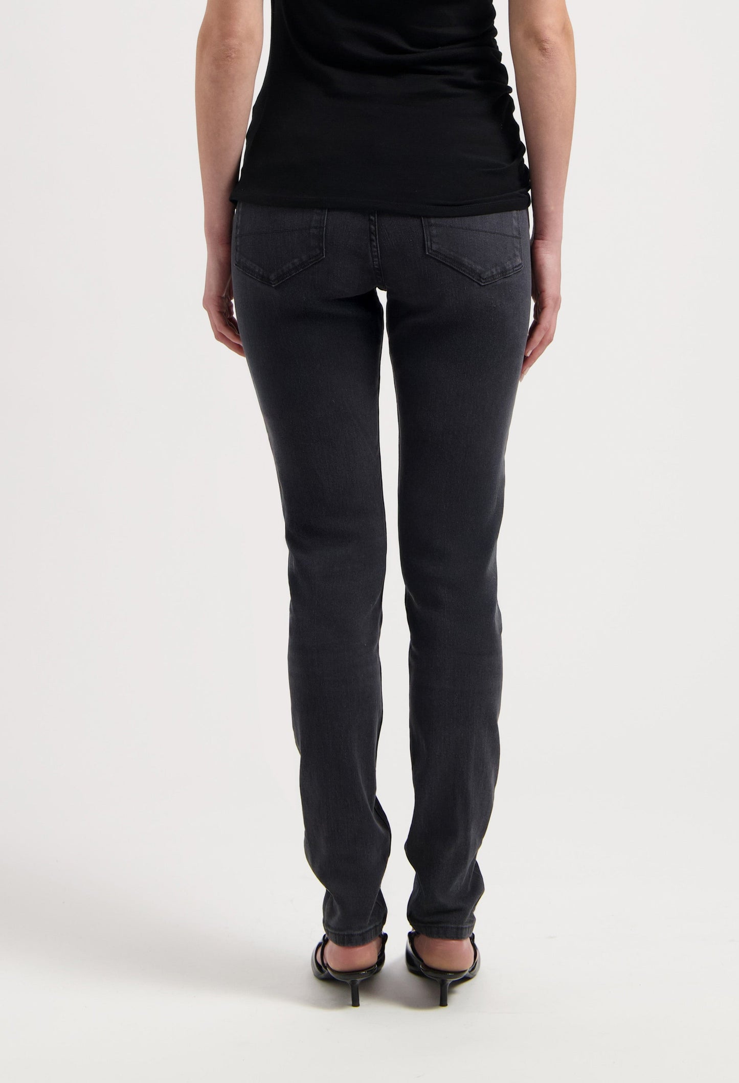 Skyler Mid Skinny - Authentic Black