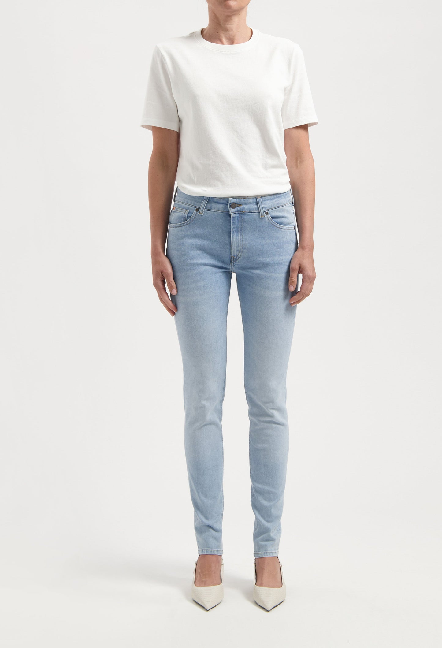 Skyler Mid Skinny - Light Aged