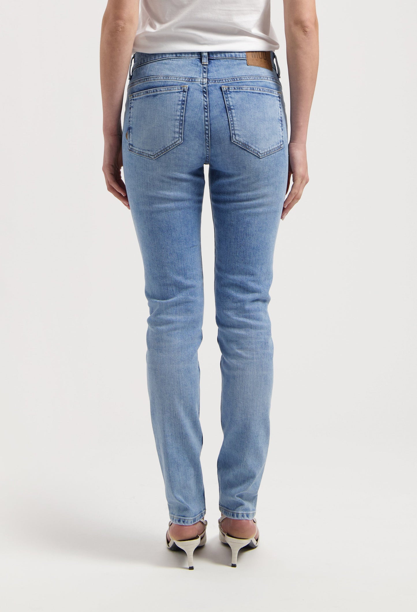 Skyler Mid Skinny - Original Stone