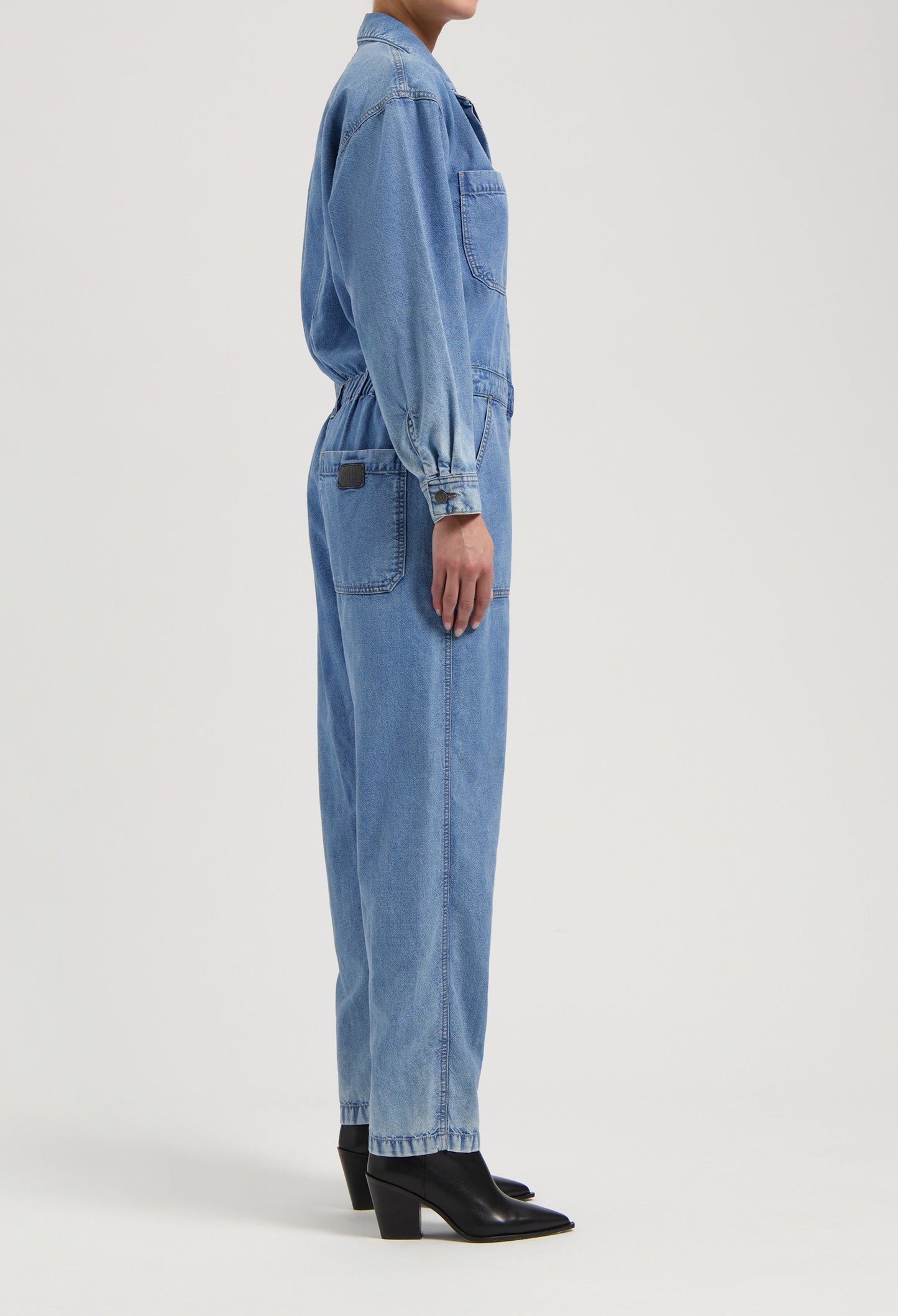 Uma Jumpsuit - Mid Blue