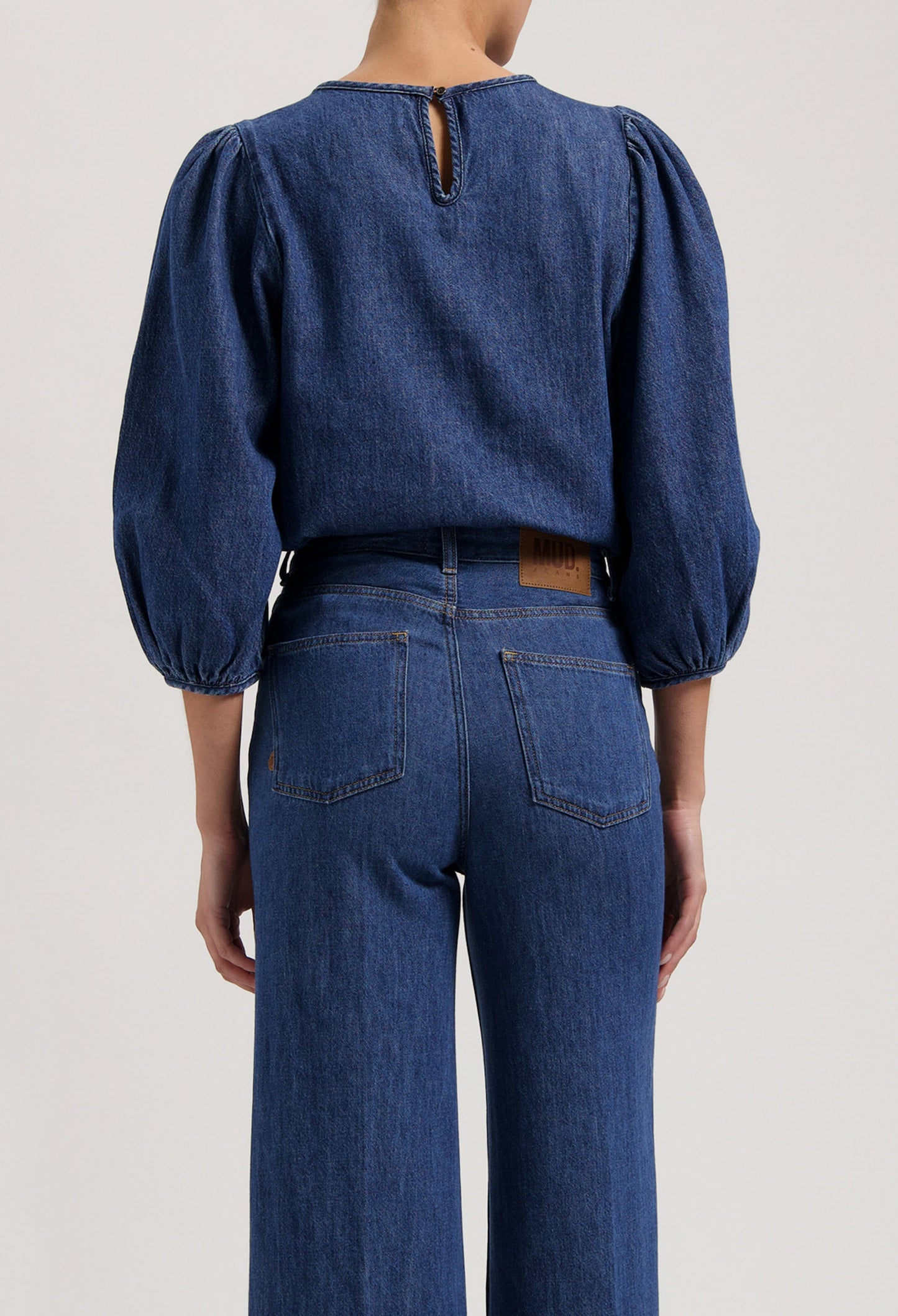 Gloria Shirt - Stone Indigo