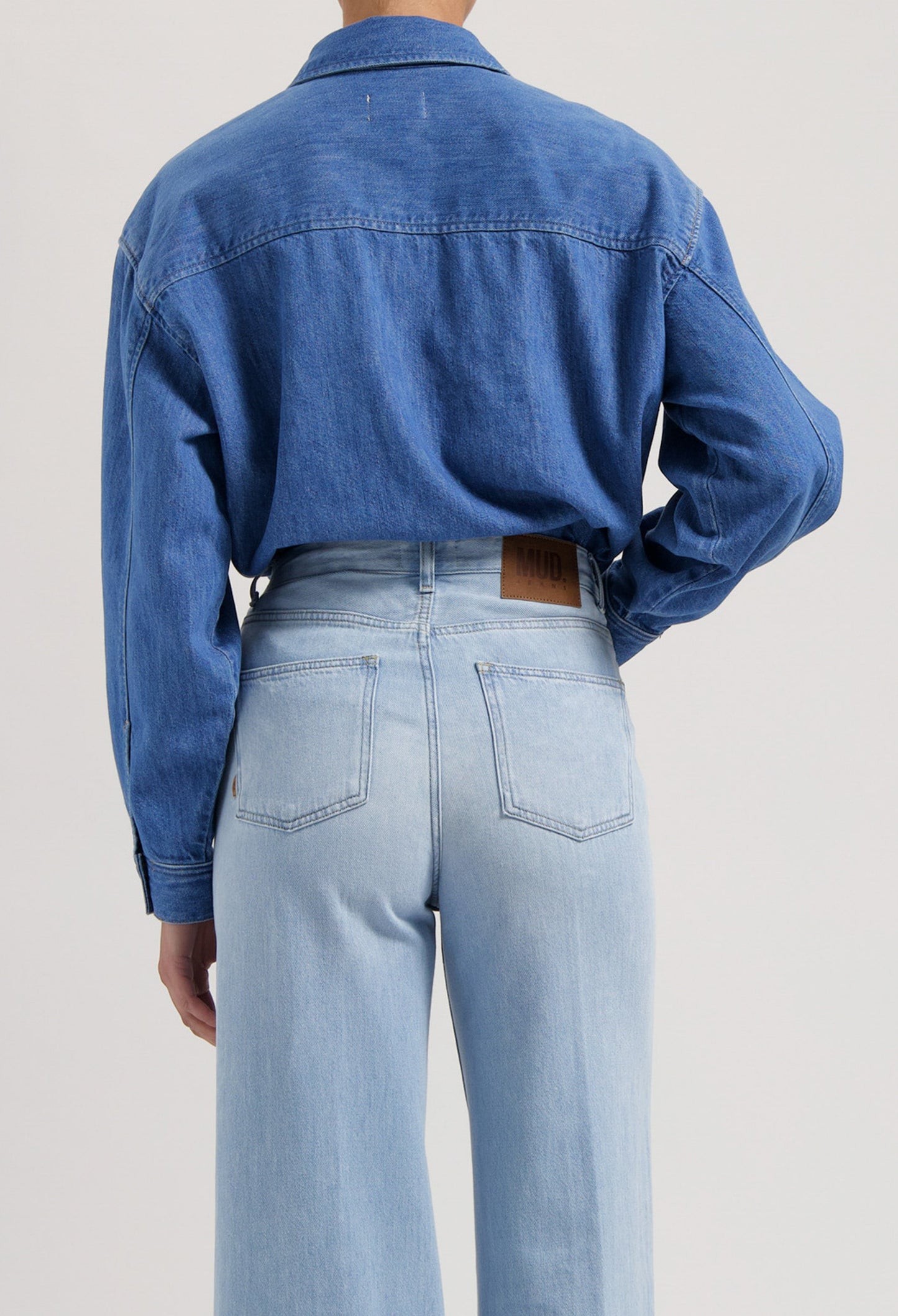 Reese Denim Shirt - Medium Stone