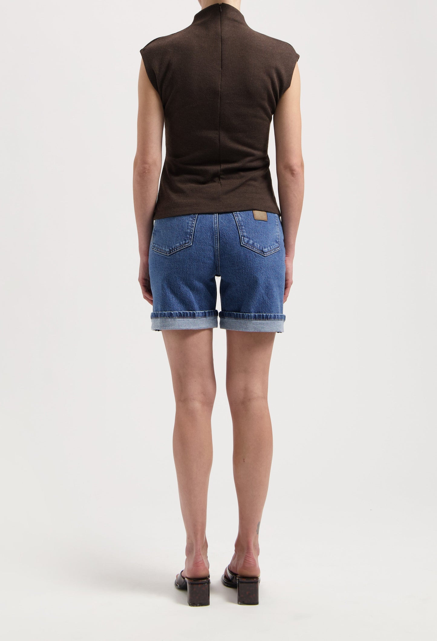 Luna Mid Short - Stone Vintage