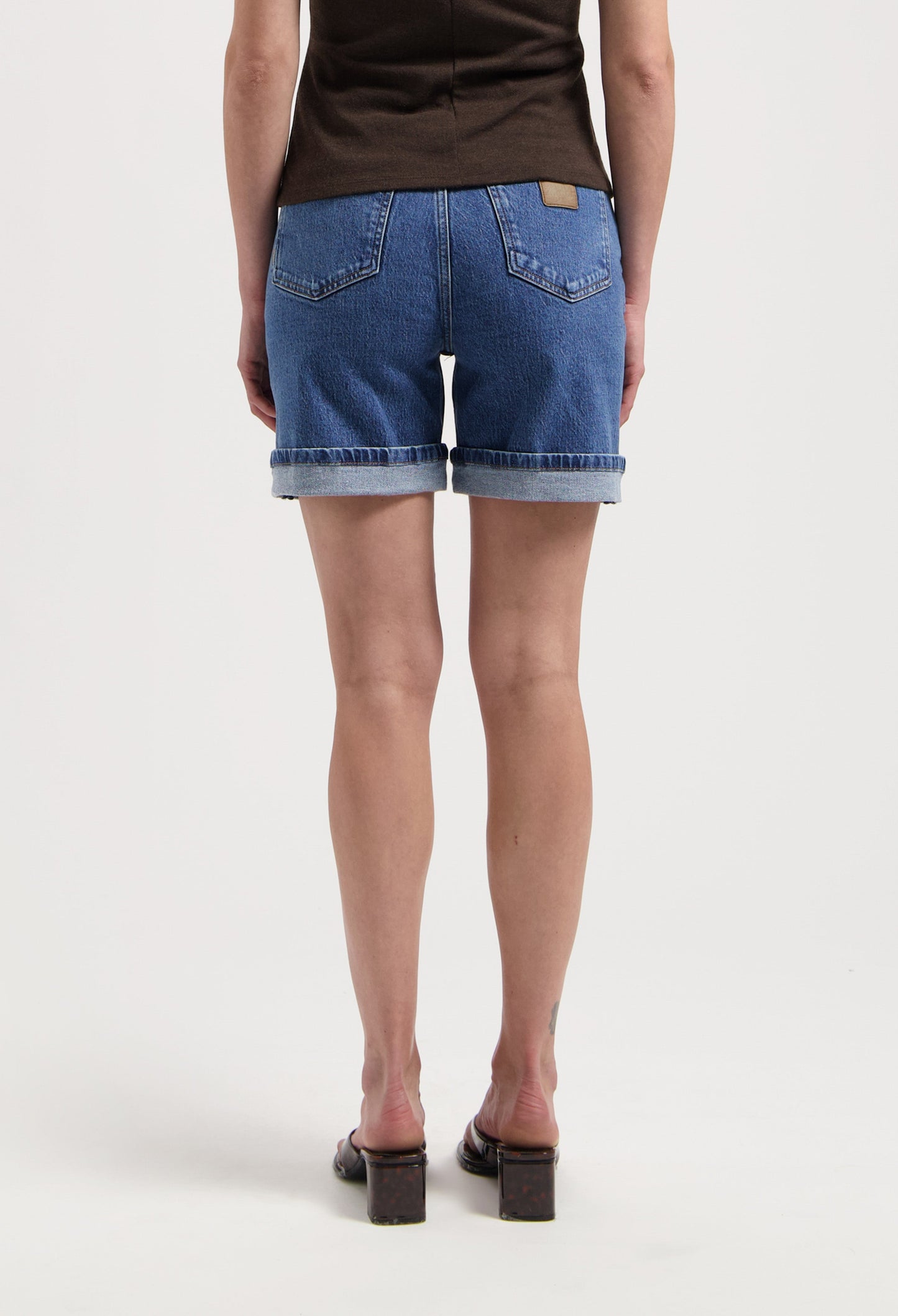 Luna Mid Short - Stone Vintage