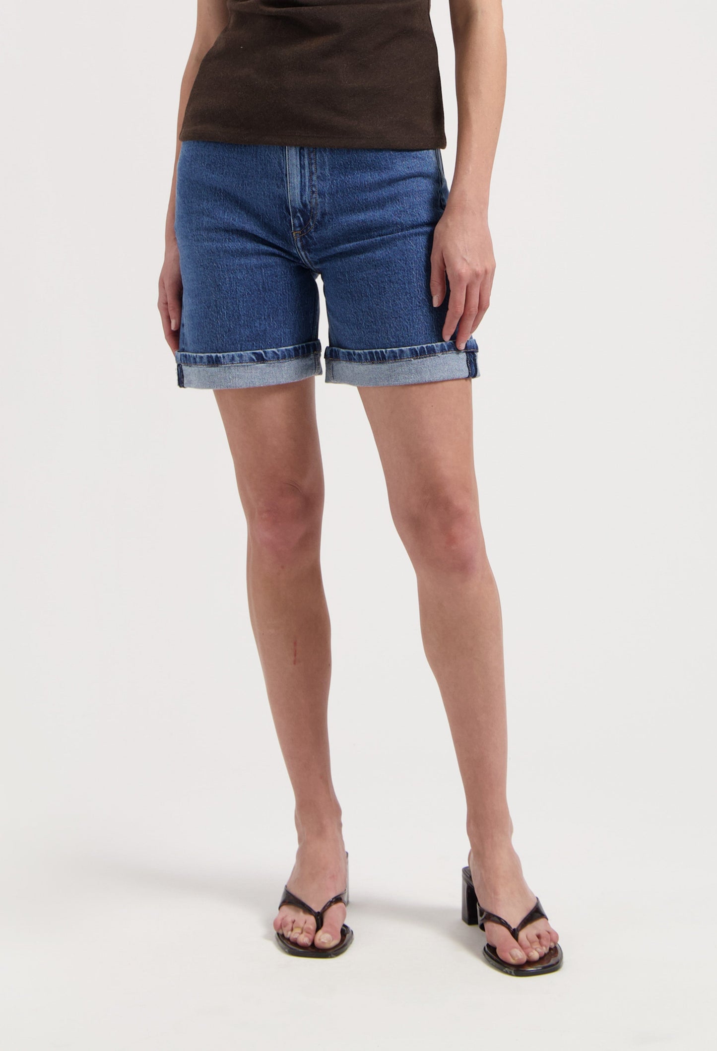Luna Mid Short - Stone Vintage